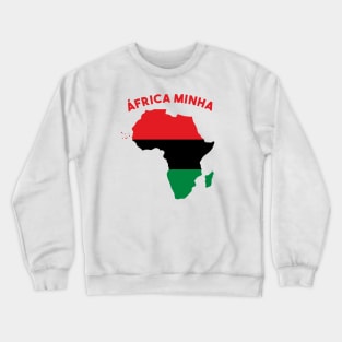 AFRICA MINHA PAN-AFRICAN MOTIF Crewneck Sweatshirt